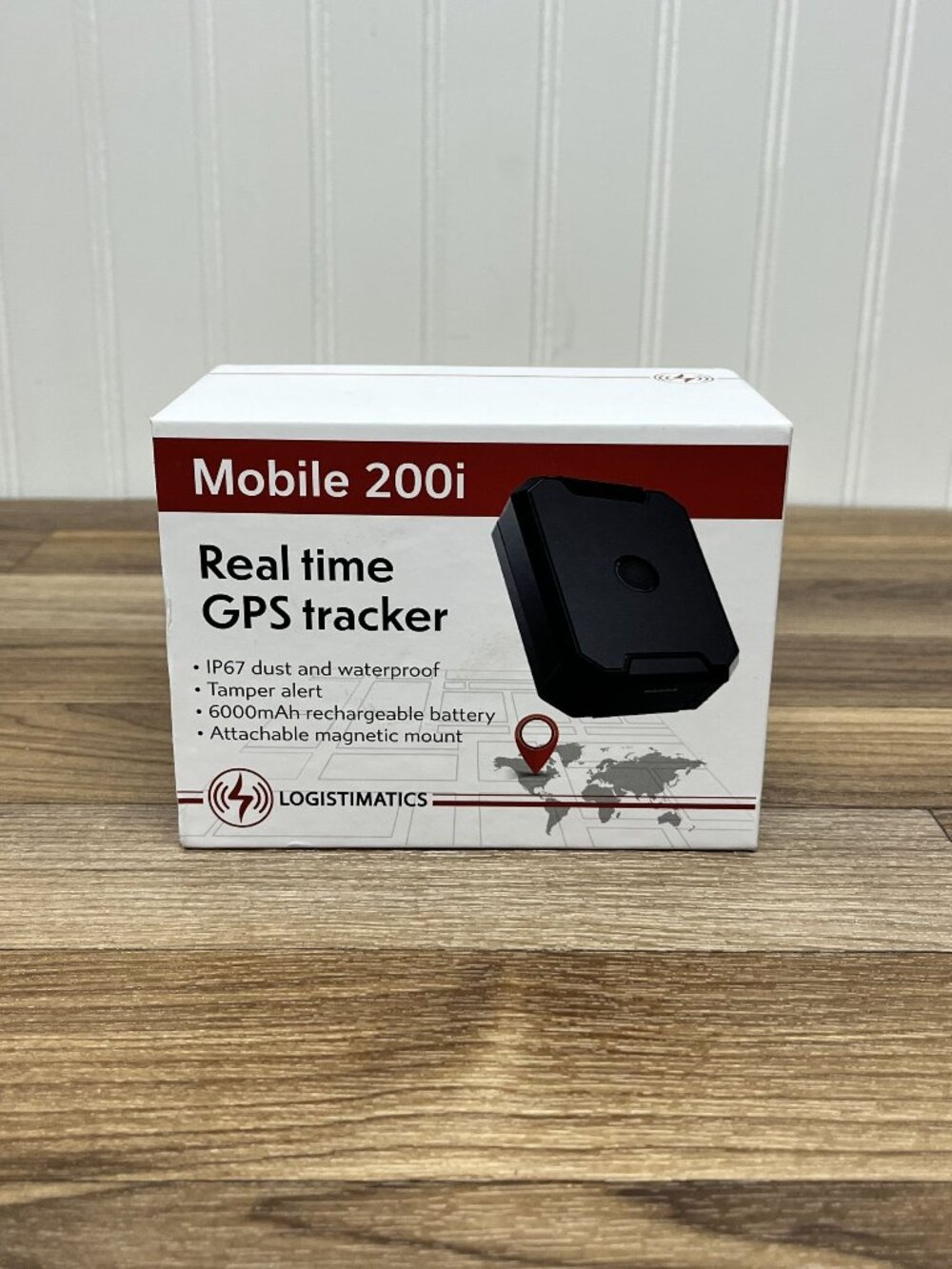 Logistimatics Mobile 200i Real Time GPS Tracker / Asset Tracker NEW Open Box